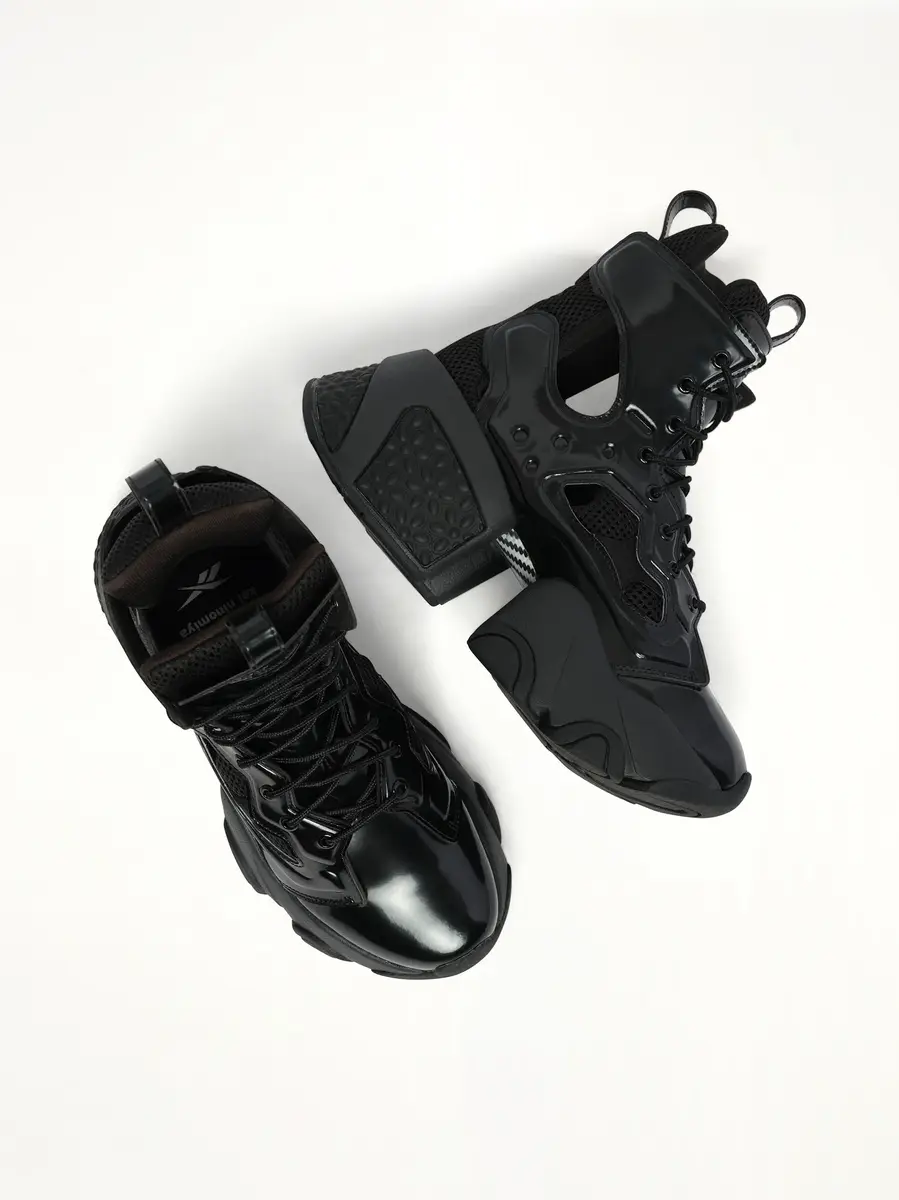 NOIR KEI NINOMIYA Noir Kei Ninomiya X Reebok High Sneaker | Thumbnail 4 NOIR KEI NINOMIYA Noir Kei Ninomiya X Reebok High Sneaker | Thumbnail 4