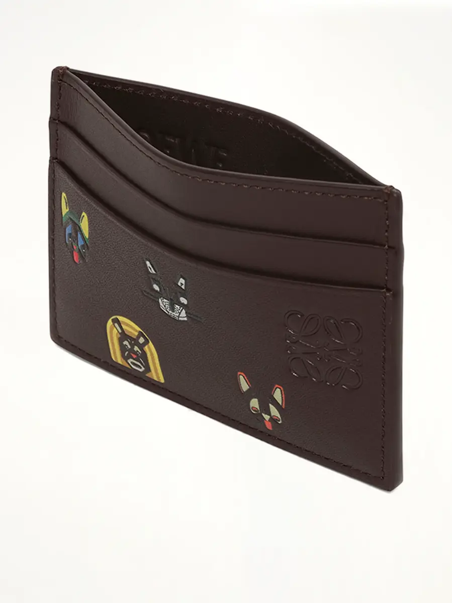 Loewe Plain Cardholder Allover Cats | Thumbnail 4 Loewe Plain Cardholder Allover Cats | Thumbnail 4