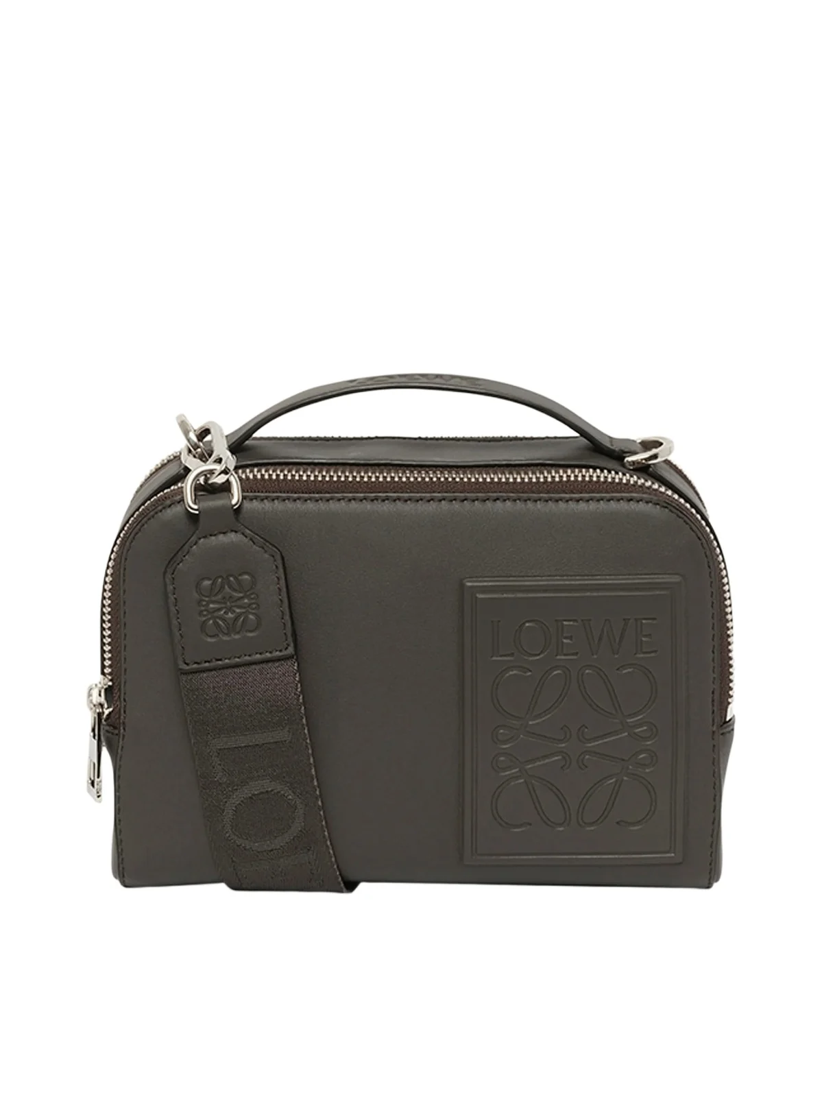 Loewe Loewe Patch Camera Bag Mini in Dark Grey