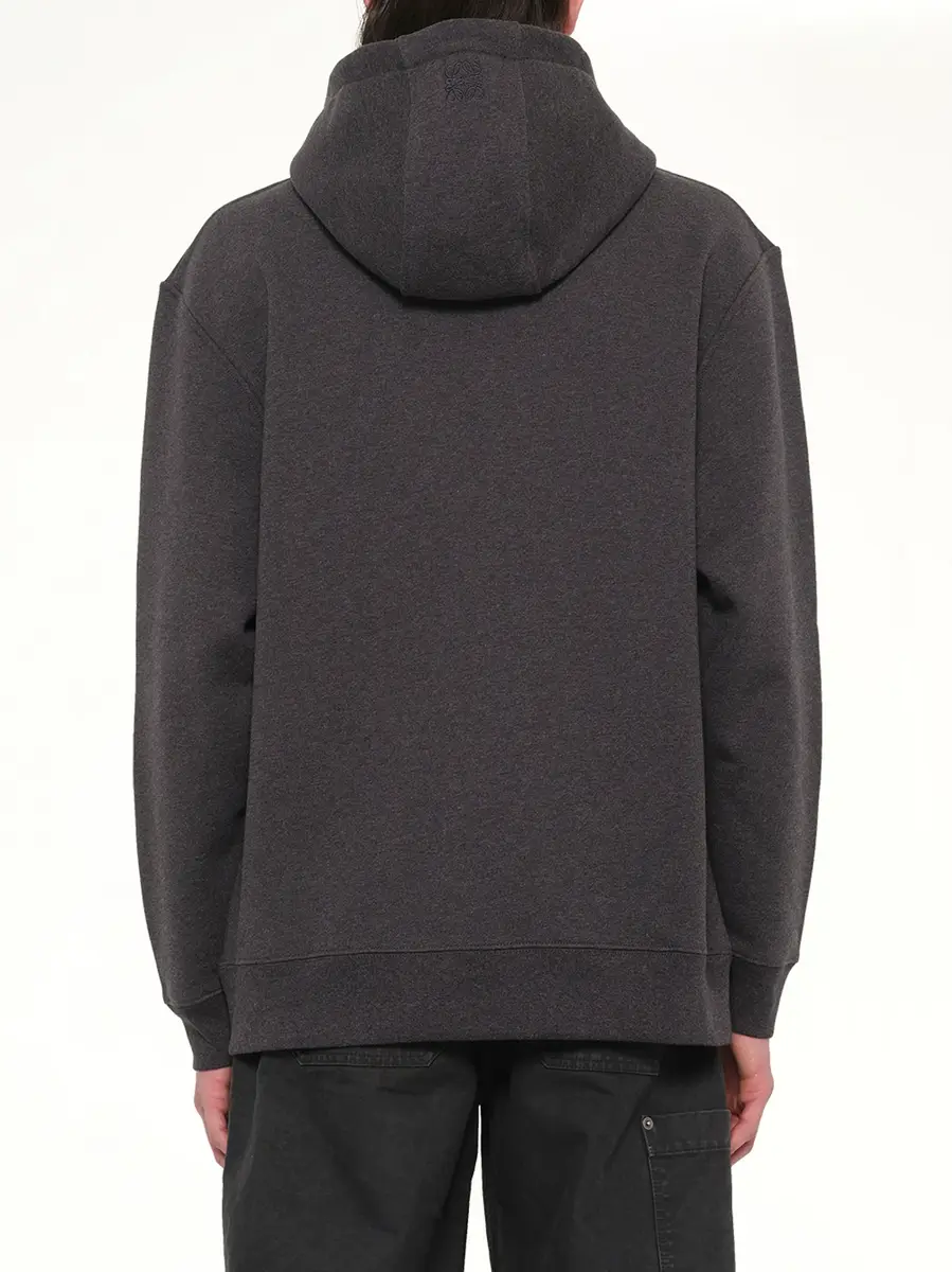 Loewe Louis Wain Hoodie in Dark Grey Melange | Thumbnail 5