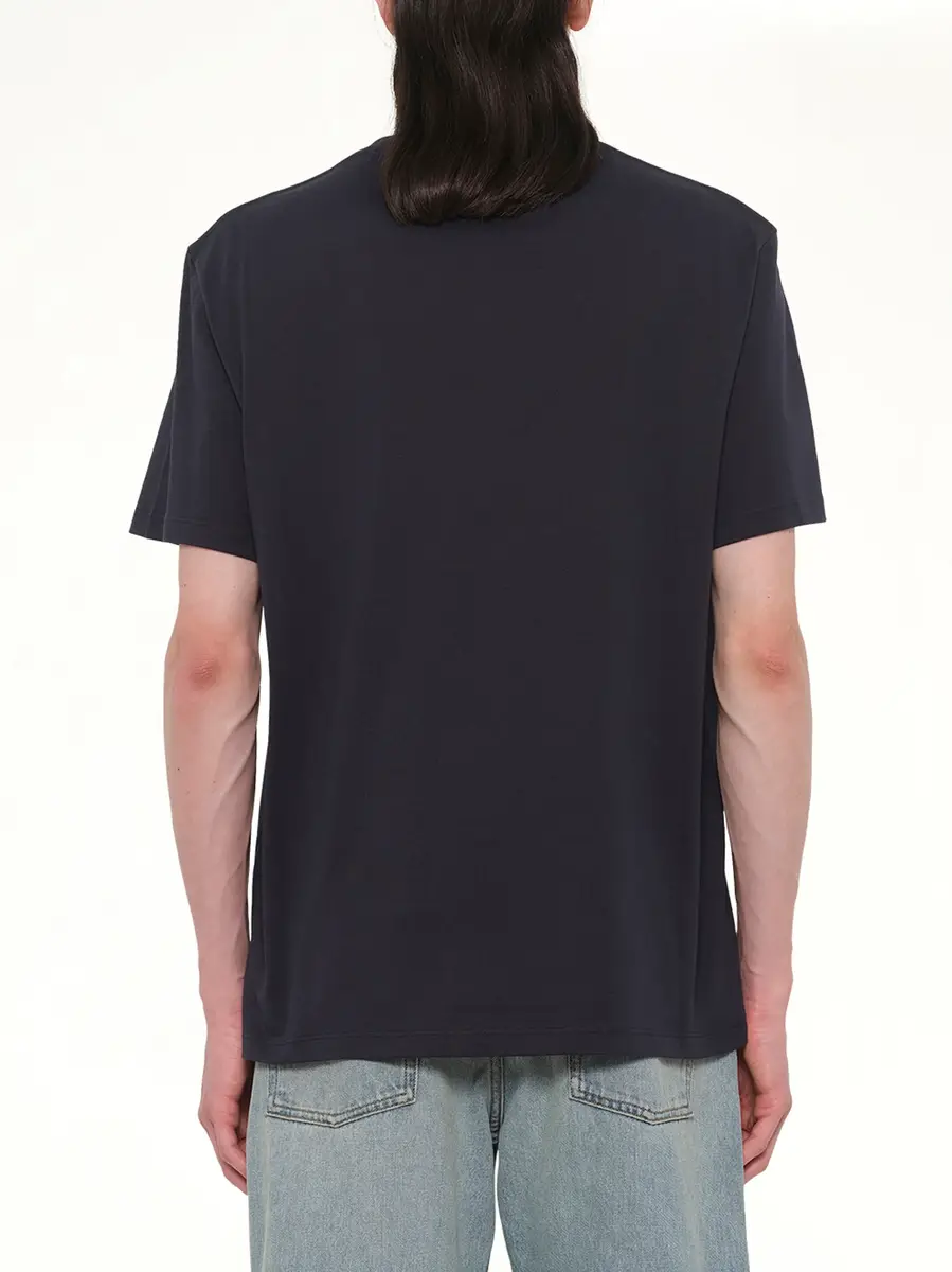 Loewe Loewe Relaxed Fit T-shirt in Dark Navy Blue | Thumbnail 5 Loewe Loewe Relaxed Fit T-shirt in Dark Navy Blue | Thumbnail 5