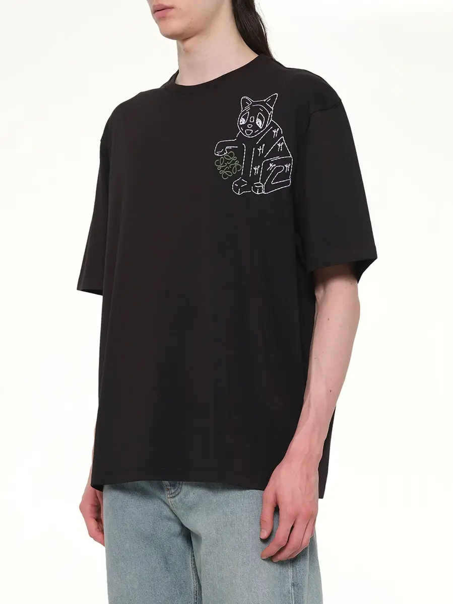 Loewe Louis Wain Loose Fit T-shirt | Thumbnail 2 Loewe Louis Wain Loose Fit T-shirt | Thumbnail 2