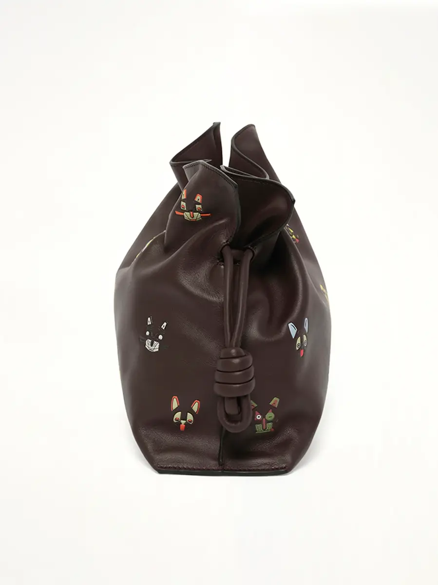 Loewe Flamenco Clutch Allover Cats Medium Bag | Thumbnail 5 Loewe Flamenco Clutch Allover Cats Medium Bag | Thumbnail 5