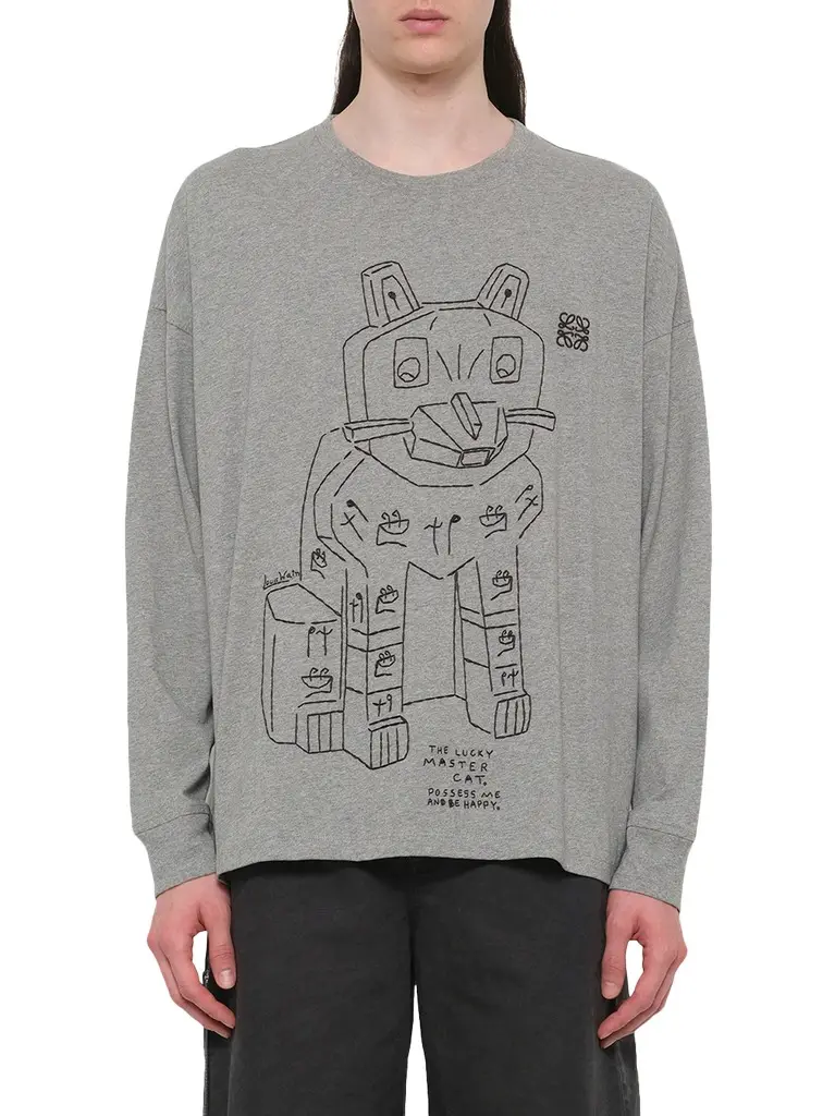 Loewe Louis Wain Long Sleeve T-shirt | Image 1 Loewe Louis Wain Long Sleeve T-shirt | Image 1