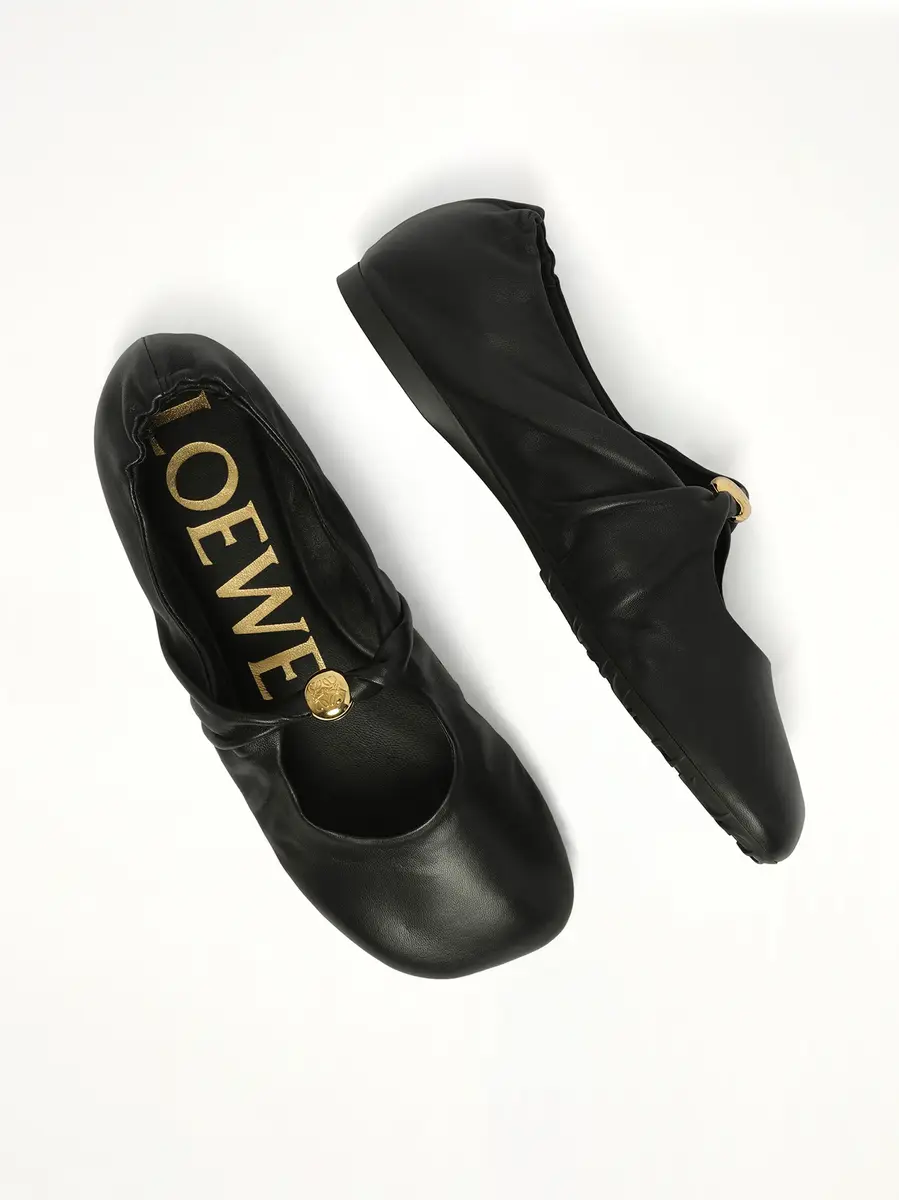Loewe Pebble Soft Ballerina | Thumbnail 4 Loewe Pebble Soft Ballerina | Thumbnail 4