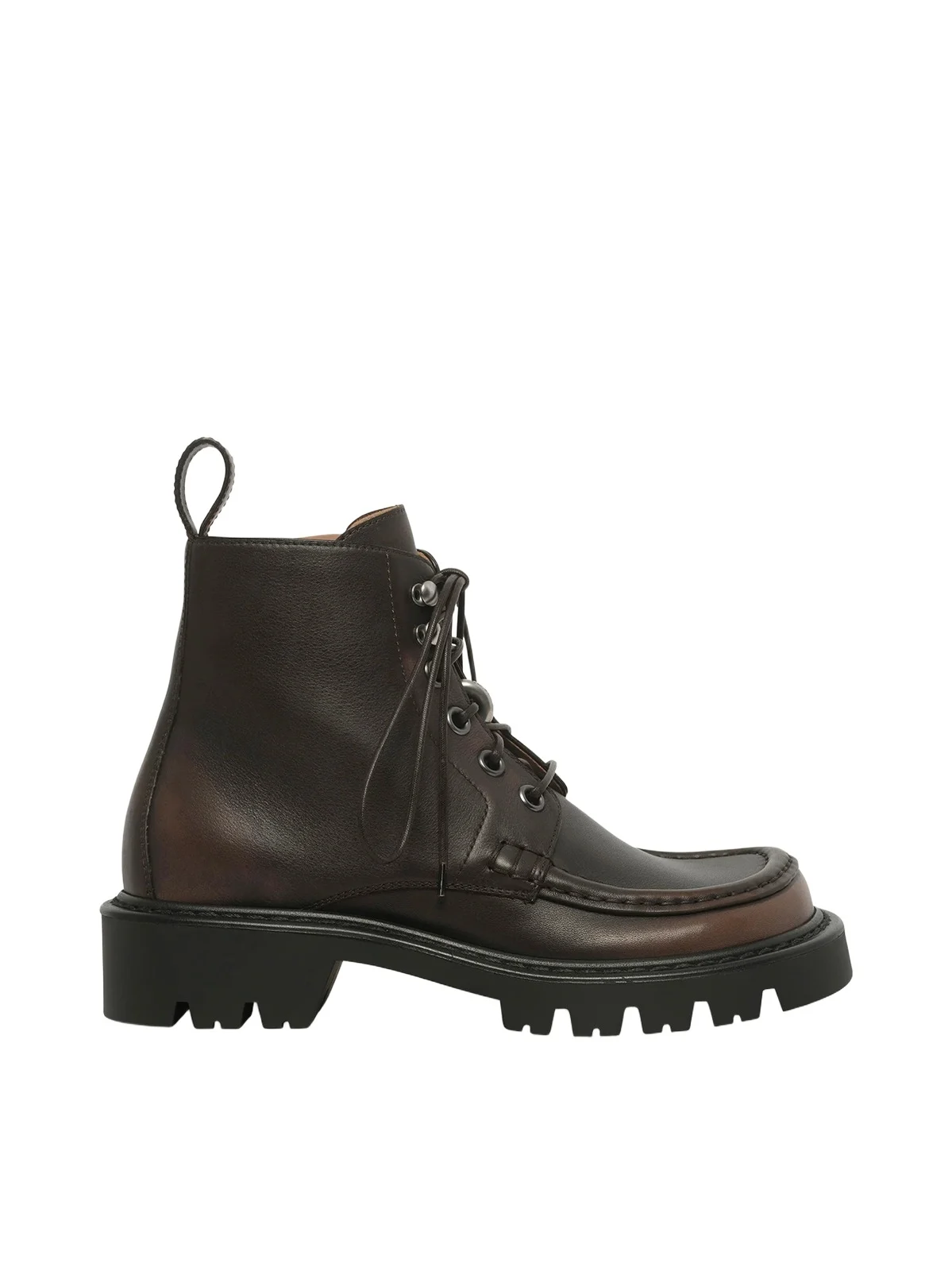 Loewe Sierra Bootie Donut in Dark Brown