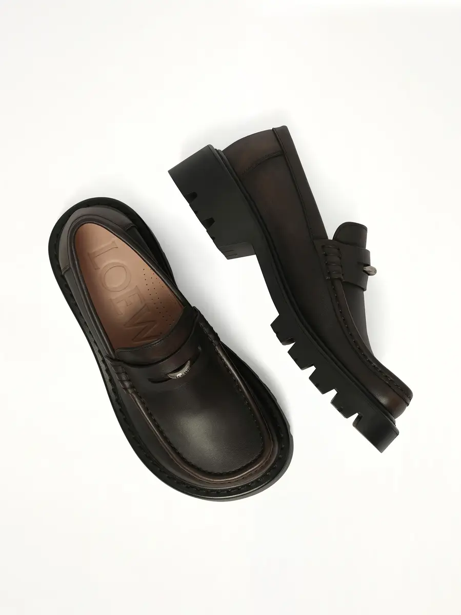 Loewe Sierra Loafer Donut in Dark Brown | Thumbnail 4 Loewe Sierra Loafer Donut in Dark Brown | Thumbnail 4