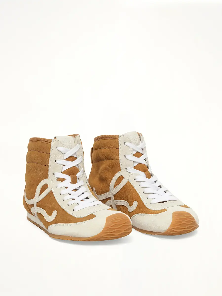 Loewe Ballet Runner 2.0 High Top in Tan/white | Thumbnail 3 Loewe Ballet Runner 2.0 High Top in Tan/white | Thumbnail 3