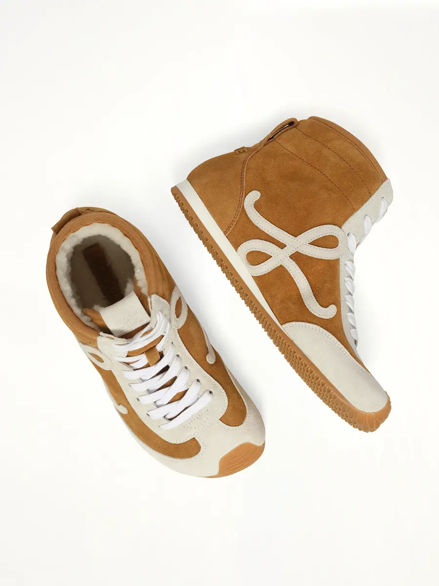 Loewe Ballet Runner 2.0 High Top in Tan/white | Thumbnail 4 Loewe Ballet Runner 2.0 High Top in Tan/white | Thumbnail 4
