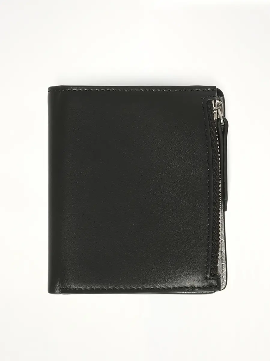 Maison Margiela Maison Margiela Flip Wallet in Black/silver | Thumbnail 3 Maison Margiela Maison Margiela Flip Wallet in Black/silver | Thumbnail 3