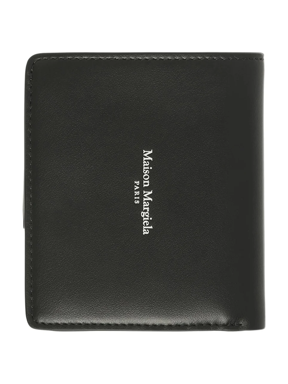 Maison Margiela Maison Margiela Flip Wallet in Black/silver