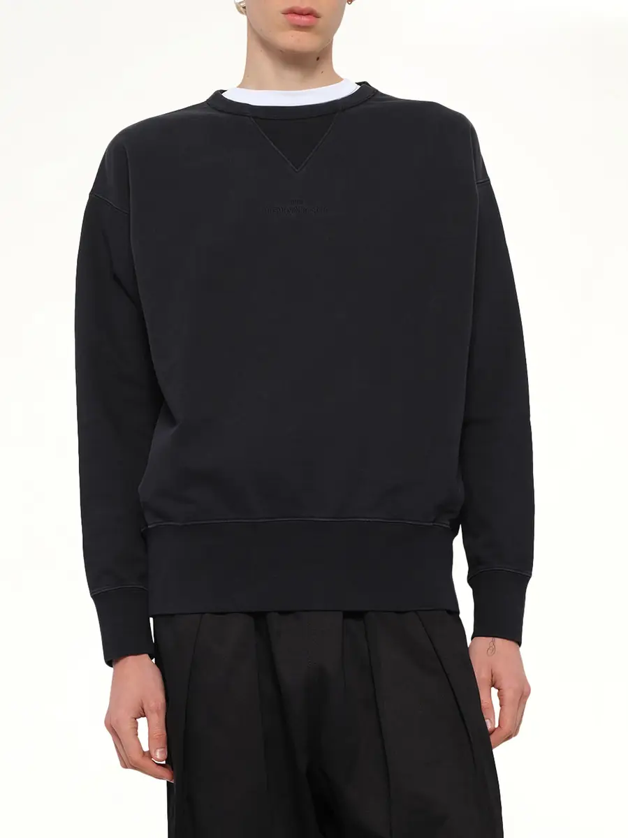 Maison Margiela Cotton Fleece Sweatshirt | Thumbnail 6 Maison Margiela Cotton Fleece Sweatshirt | Thumbnail 6