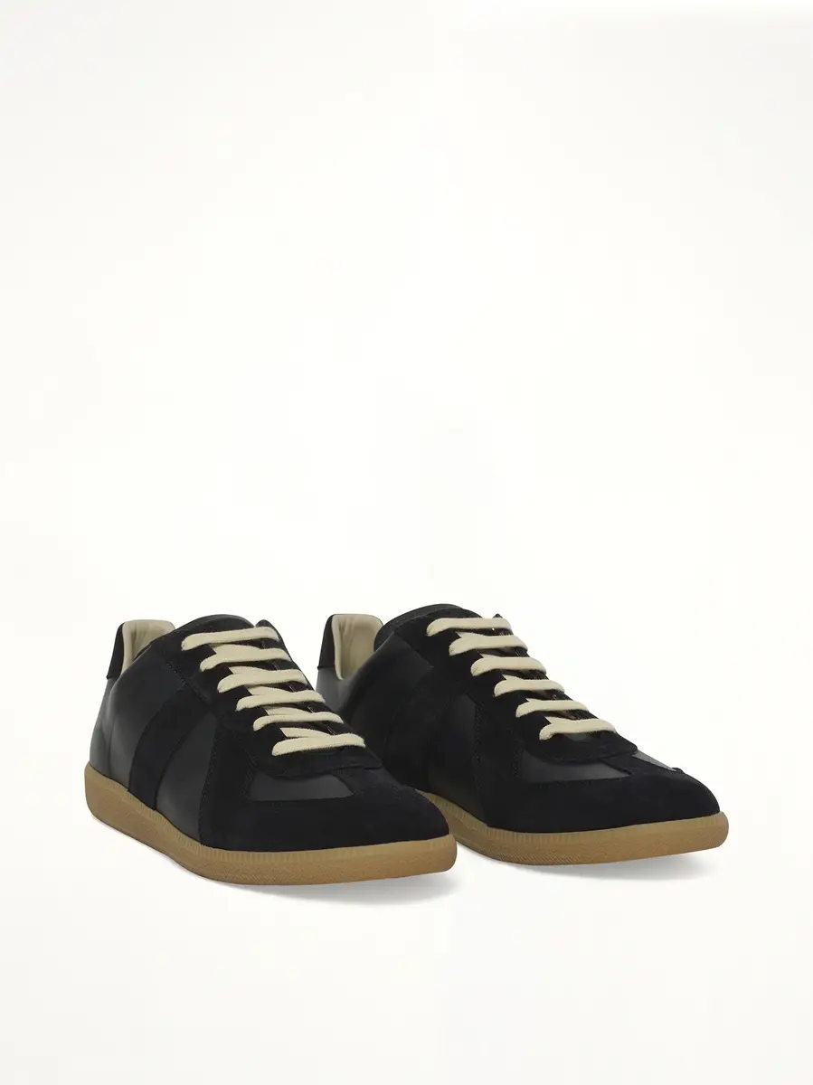 Maison Margiela Replica Leather Sneaker | Thumbnail 3 Maison Margiela Replica Leather Sneaker | Thumbnail 3