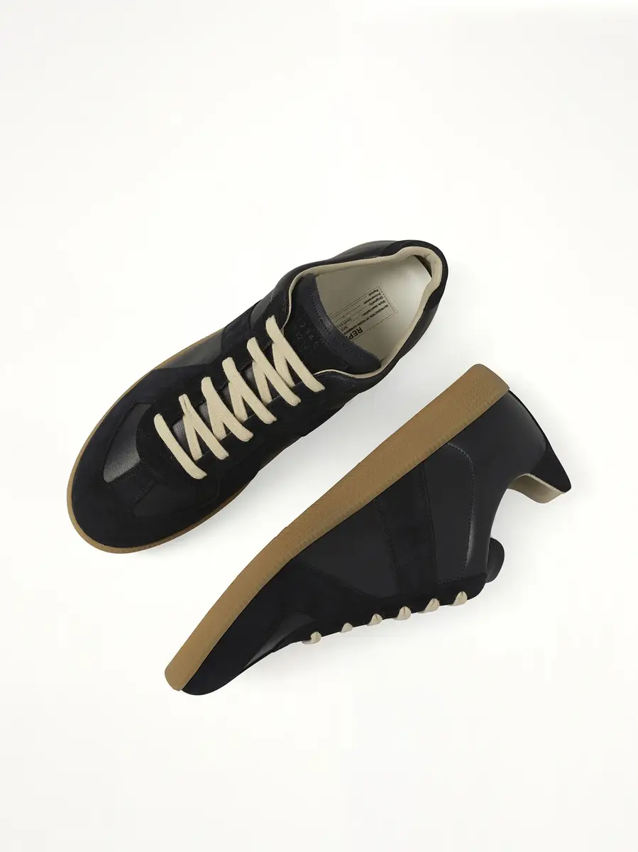 Maison Margiela Replica Leather Sneaker | Thumbnail 4 Maison Margiela Replica Leather Sneaker | Thumbnail 4