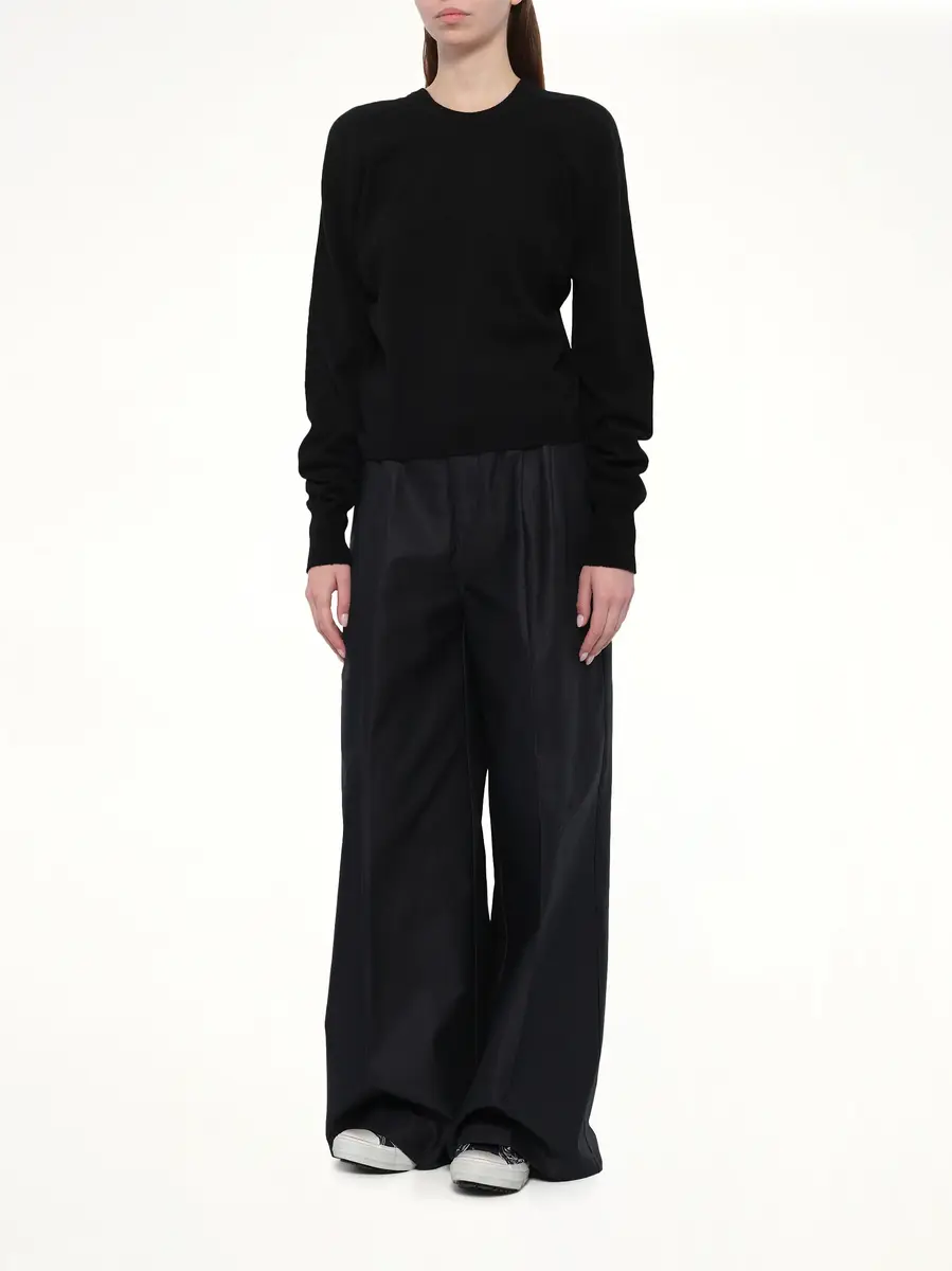 Maison Margiela Gauge 14 Gathered Sweater | Thumbnail 4 Maison Margiela Gauge 14 Gathered Sweater | Thumbnail 4