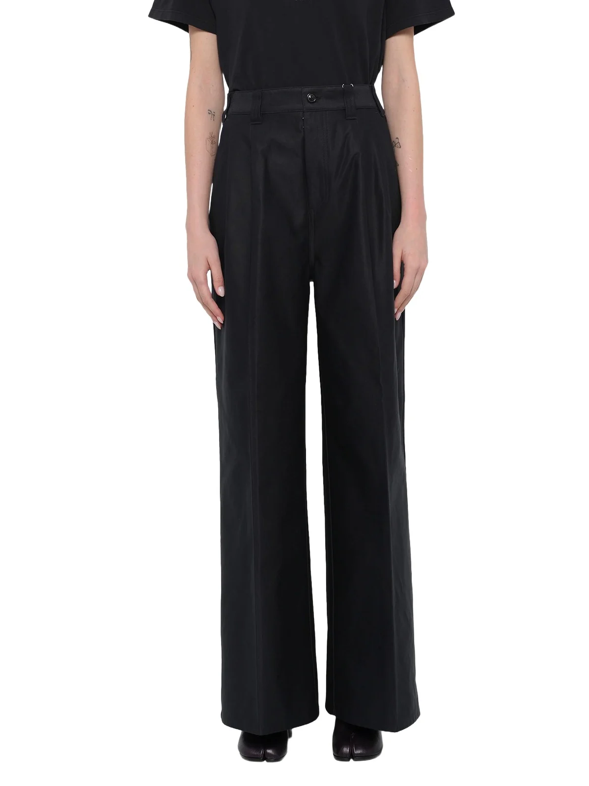 Maison Margiela Cotton Palazzo Trouser