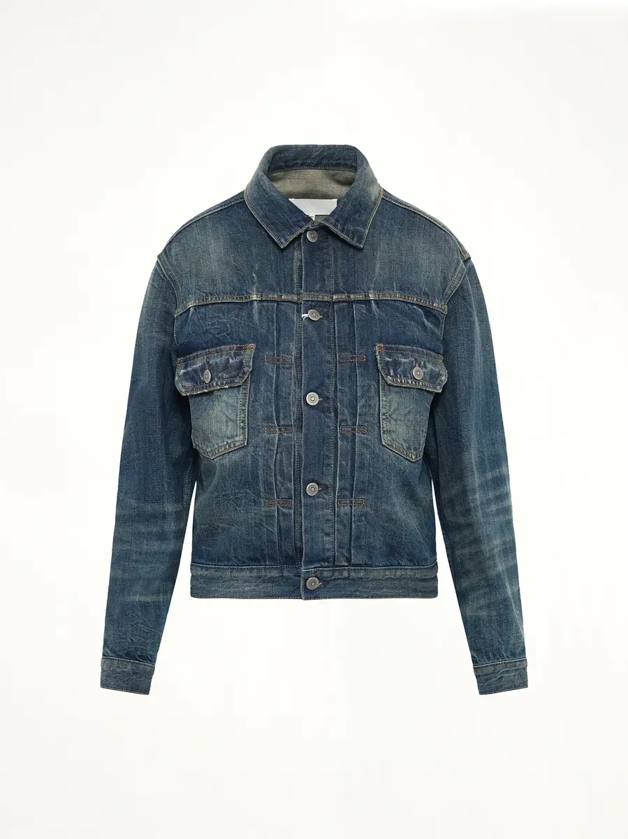 Maison Margiela Denim Jacket in Blue Wash | Thumbnail 3 Maison Margiela Denim Jacket in Blue Wash | Thumbnail 3