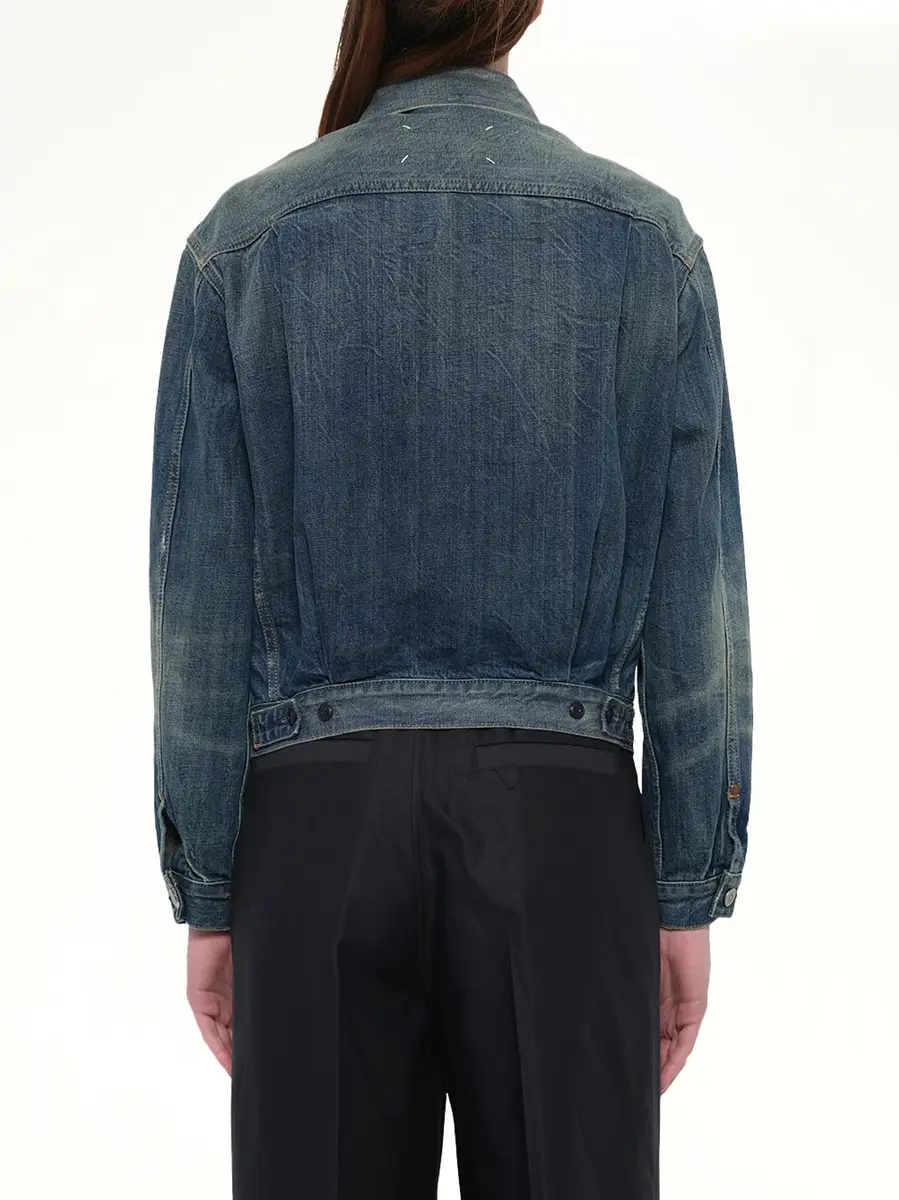 Maison Margiela Denim Jacket in Blue Wash | Thumbnail 5 Maison Margiela Denim Jacket in Blue Wash | Thumbnail 5