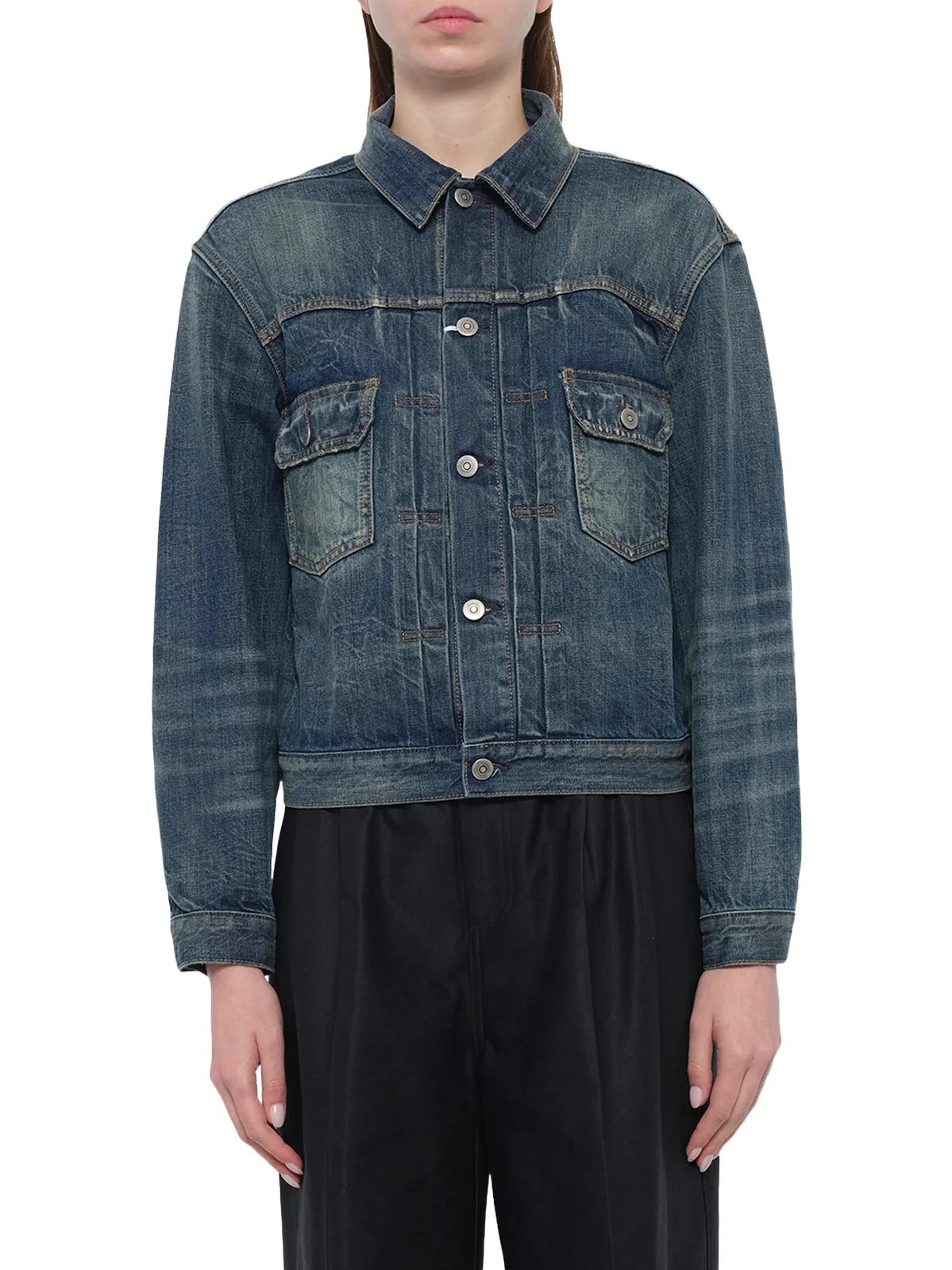 Maison Margiela Denim Jacket in Blue Wash