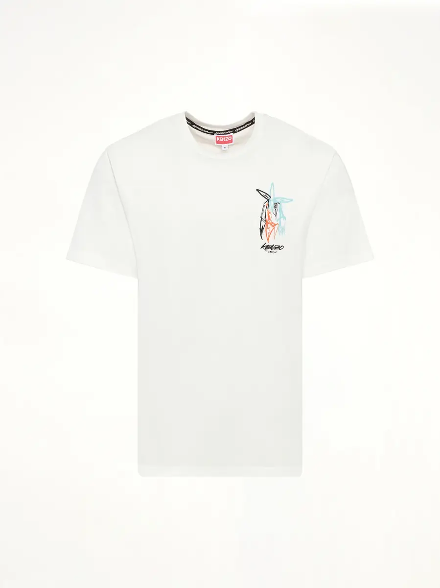 KENZO Kenzo x Futura 2000 T-shirt in Off White | Thumbnail 3 KENZO Kenzo x Futura 2000 T-shirt in Off White | Thumbnail 3