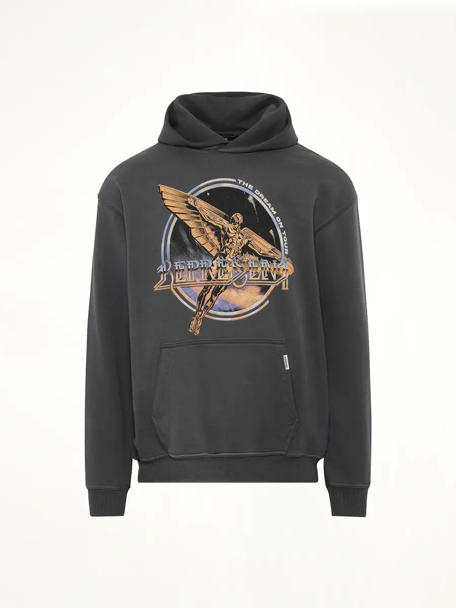 Represent Golden Tour Hoodie in Sun Fade Grey | Thumbnail 3