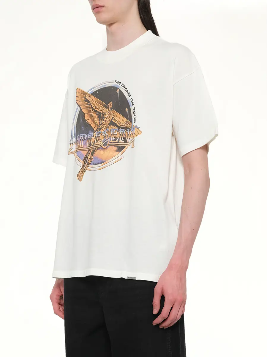 Represent Golden Tour T-shirt in Flat White | Thumbnail 2 Represent Golden Tour T-shirt in Flat White | Thumbnail 2