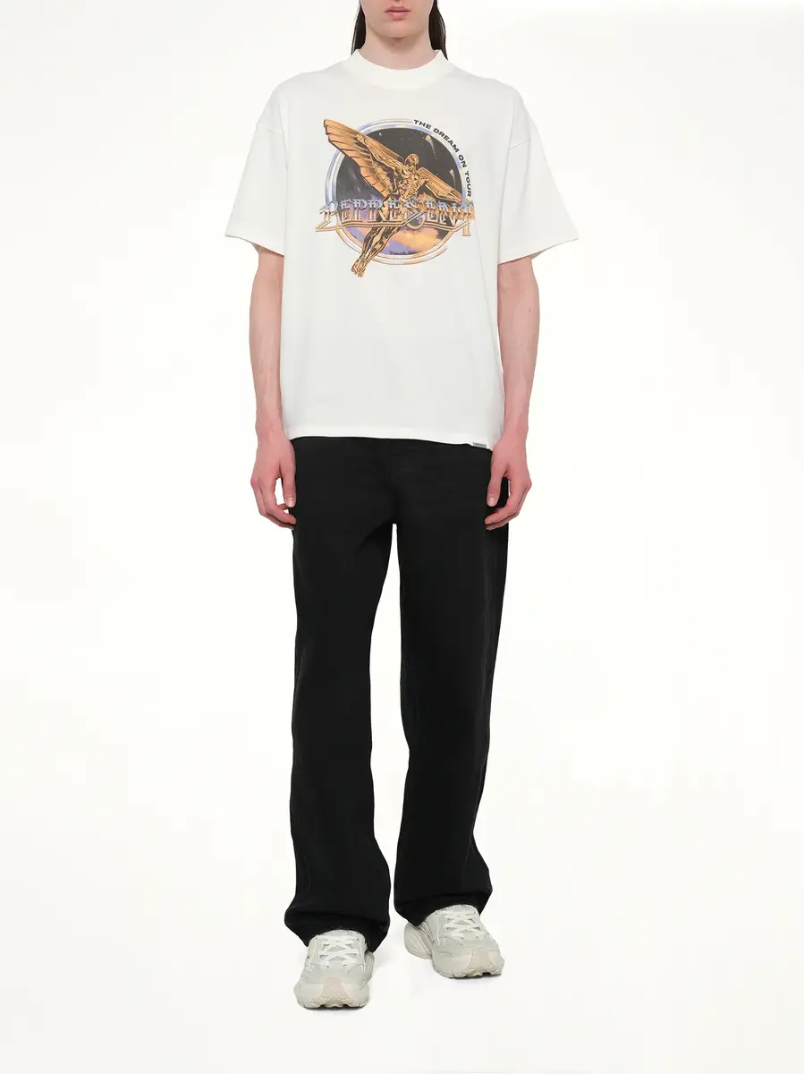 Represent Golden Tour T-shirt in Flat White | Thumbnail 4 Represent Golden Tour T-shirt in Flat White | Thumbnail 4