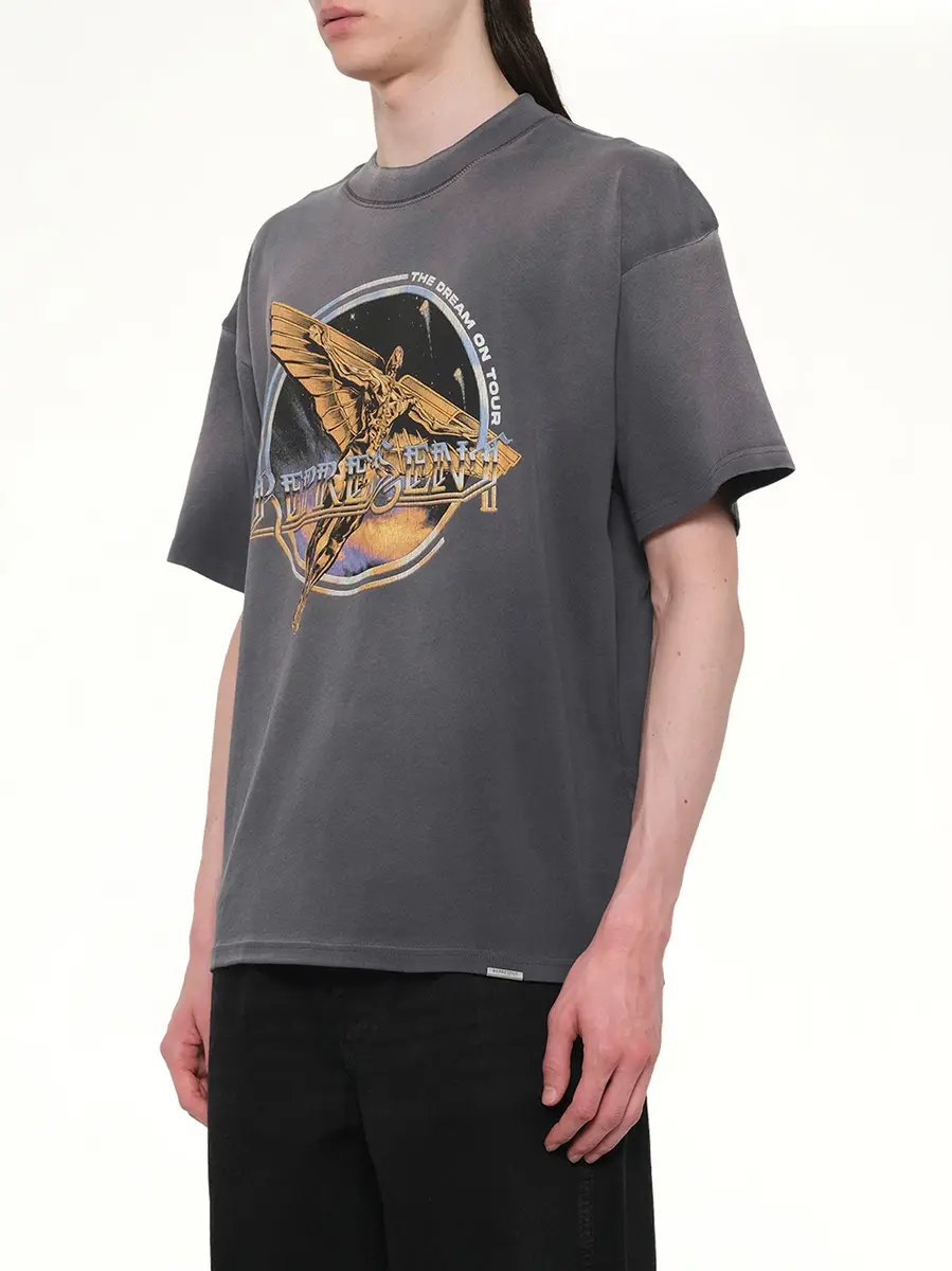 Represent Golden Tour T-shirt in Sun Fade Grey | Thumbnail 2 Represent Golden Tour T-shirt in Sun Fade Grey | Thumbnail 2