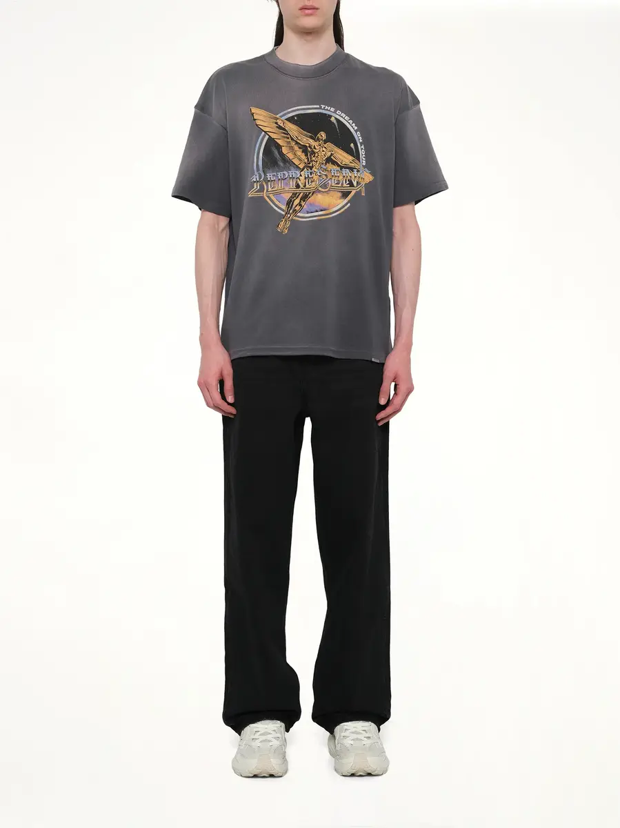 Represent Golden Tour T-shirt in Sun Fade Grey | Thumbnail 7 Represent Golden Tour T-shirt in Sun Fade Grey | Thumbnail 7
