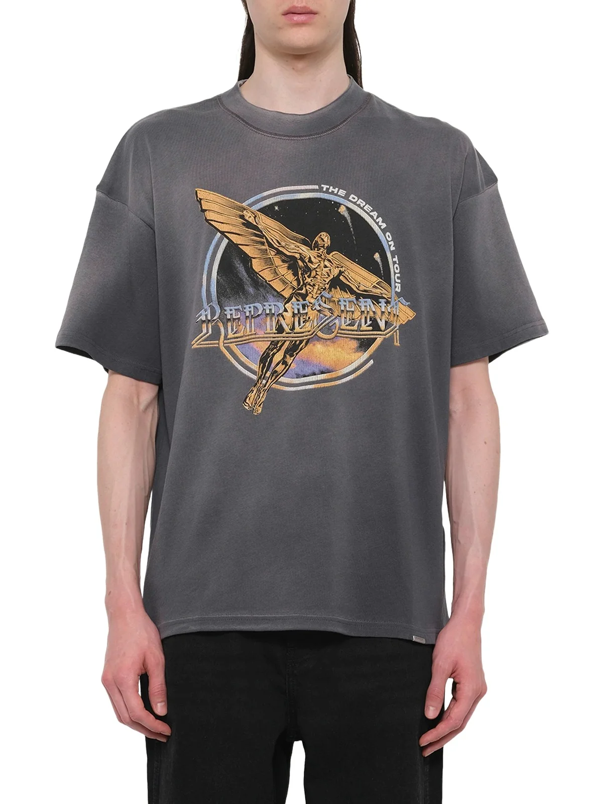 Represent Golden Tour T-shirt in Sun Fade Grey