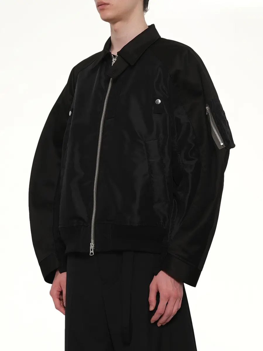 Sacai Cotton Chino x Nylon Twill Blouson | Thumbnail 2