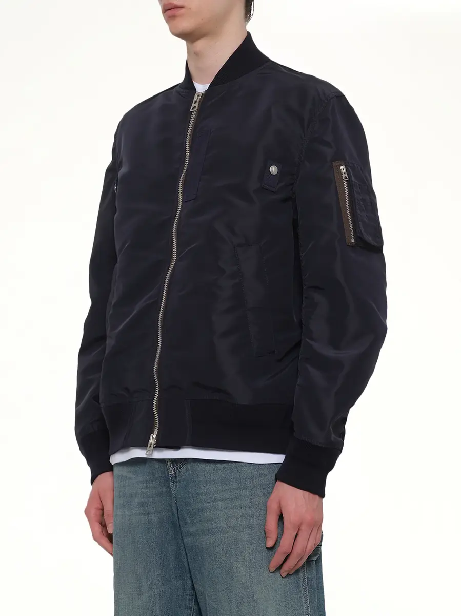 Sacai Classic Nylon Twill Blouson | Thumbnail 2 Sacai Classic Nylon Twill Blouson | Thumbnail 2