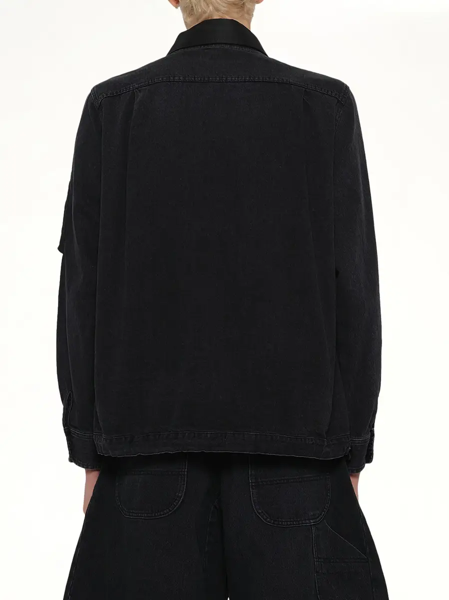 Sacai Denim x Nylon Twill Blouson | Thumbnail 5 Sacai Denim x Nylon Twill Blouson | Thumbnail 5