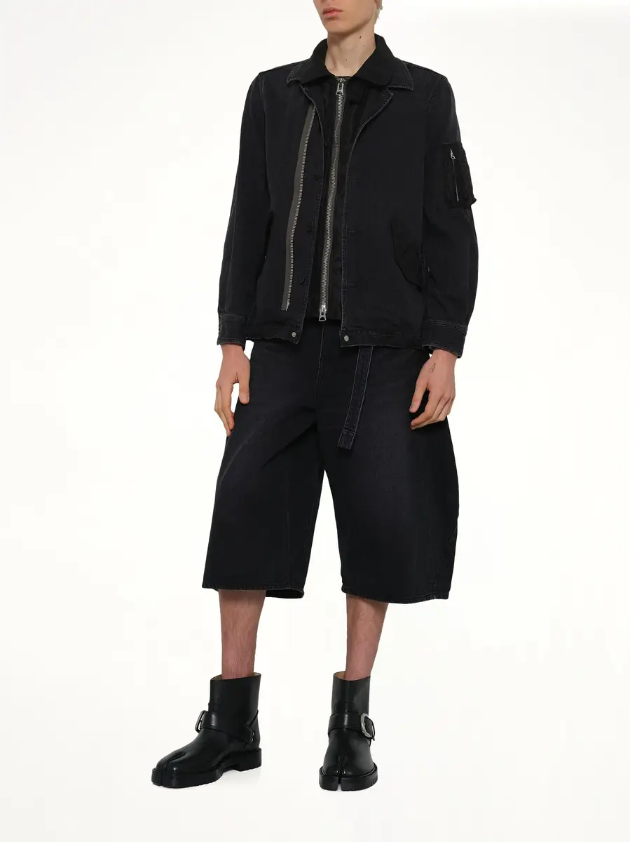 Sacai Denim Bermuda | Thumbnail 4 Sacai Denim Bermuda | Thumbnail 4