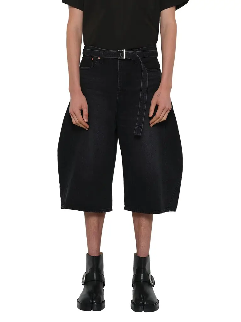 Sacai Denim Bermuda | Image 1 Sacai Denim Bermuda | Image 1