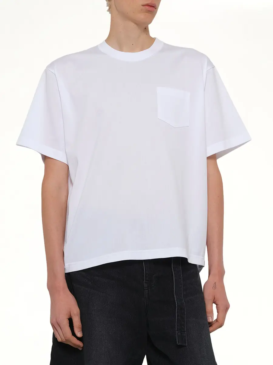 Sacai Cotton Jersey T-shirt | Thumbnail 6 Sacai Cotton Jersey T-shirt | Thumbnail 6