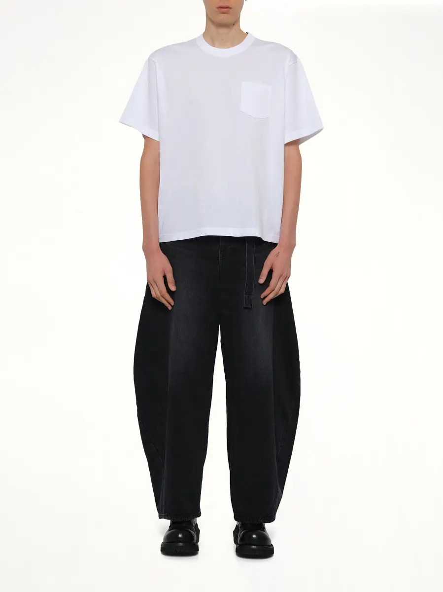Sacai Cotton Jersey T-shirt | Thumbnail 7 Sacai Cotton Jersey T-shirt | Thumbnail 7