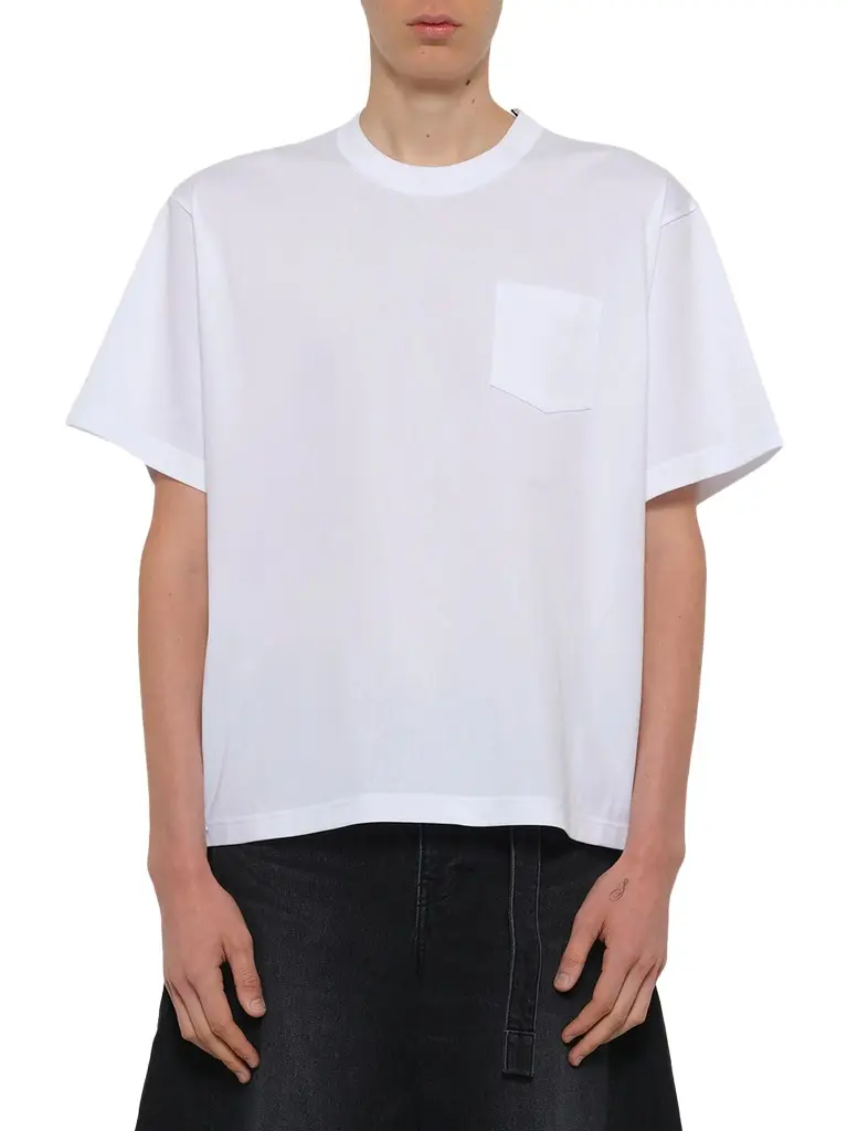 Sacai Cotton Jersey T-shirt | Image 1 Sacai Cotton Jersey T-shirt | Image 1