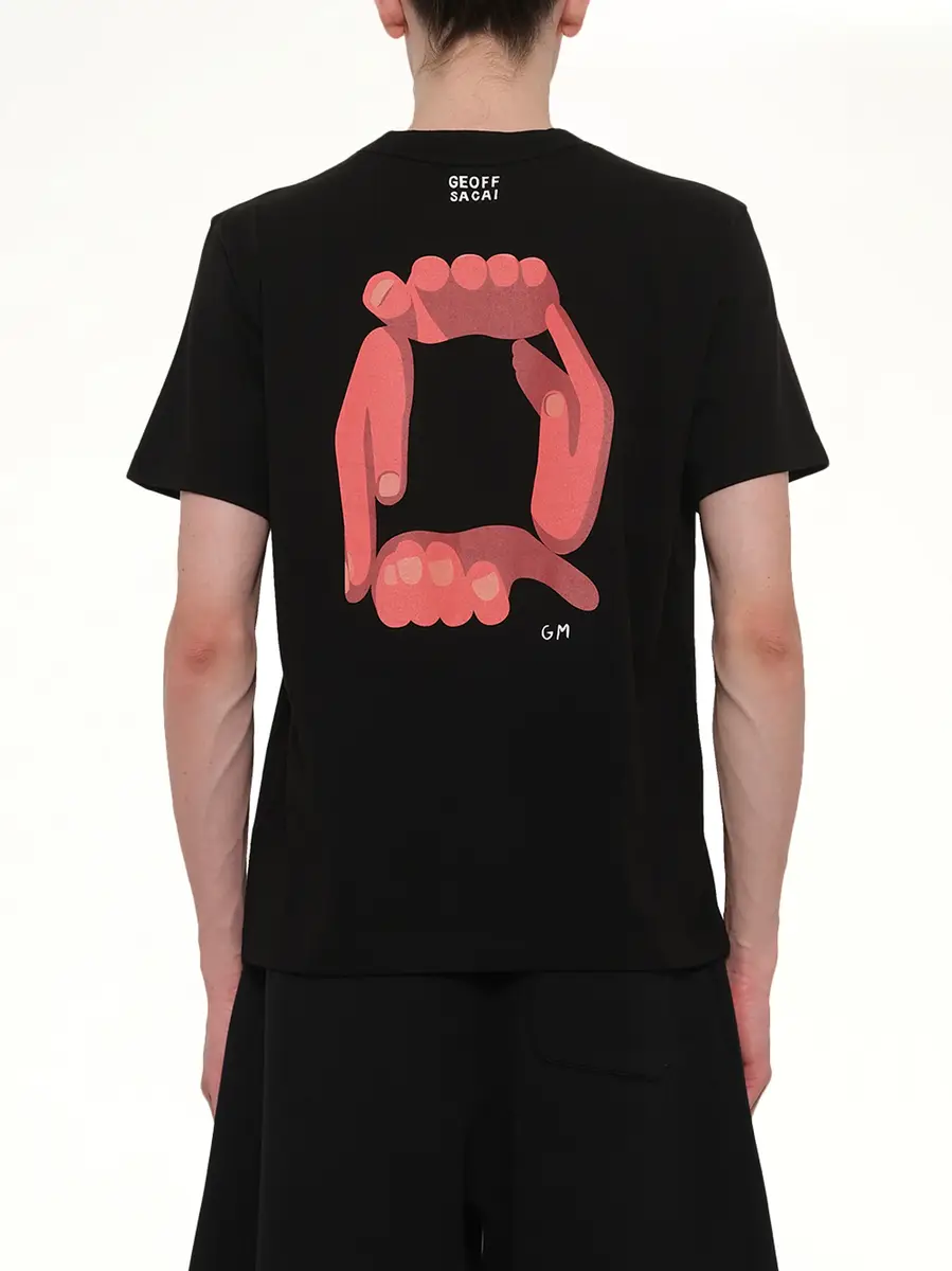Sacai Geoff Sacai Print T-shirt | Thumbnail 5 Sacai Geoff Sacai Print T-shirt | Thumbnail 5
