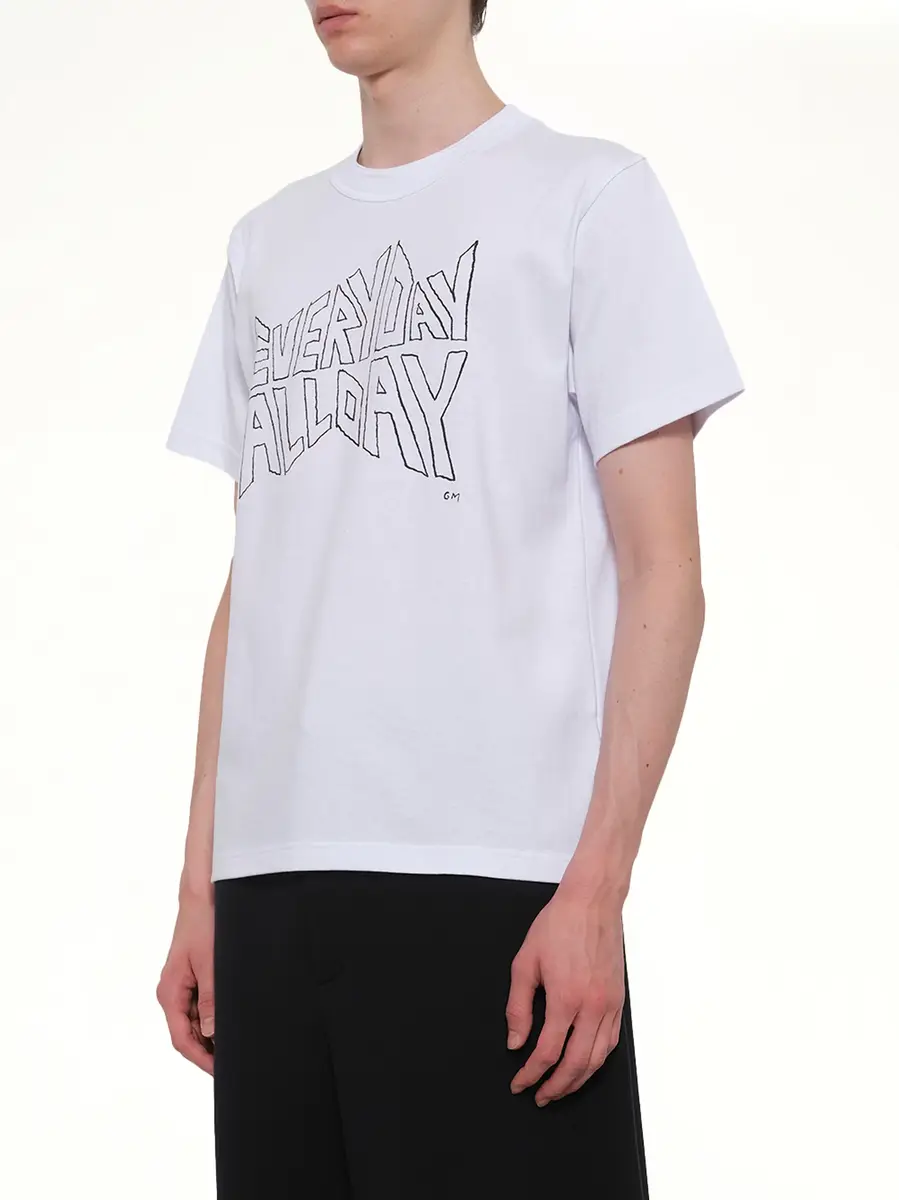 Sacai Geoff Sacai Print T-shirt | Thumbnail 2 Sacai Geoff Sacai Print T-shirt | Thumbnail 2