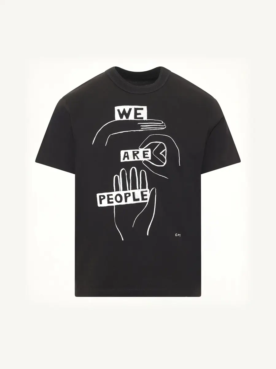 Sacai Geoff "We Are People" T-shirt | Thumbnail 3 Sacai Geoff "We Are People" T-shirt | Thumbnail 3