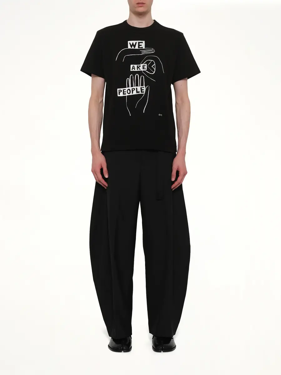 Sacai Geoff "We Are People" T-shirt | Thumbnail 7 Sacai Geoff "We Are People" T-shirt | Thumbnail 7