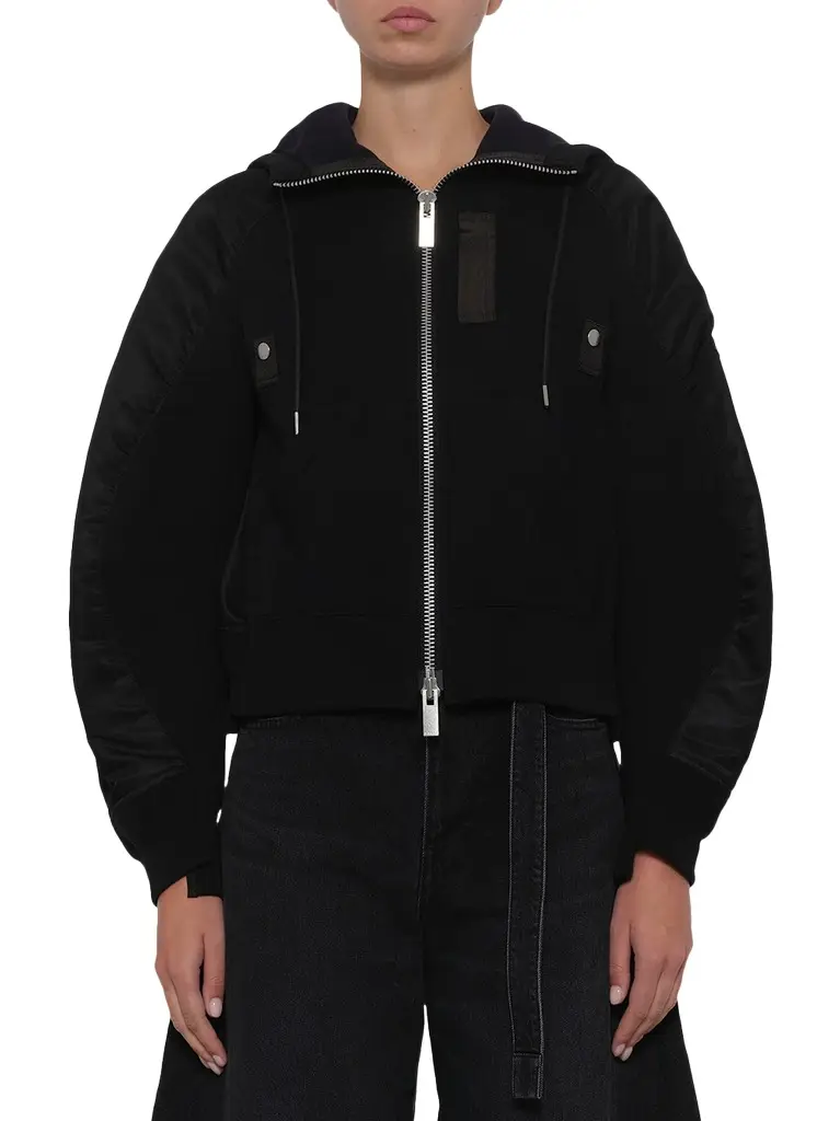 Sacai Sponge Sweat Twist Hoodie