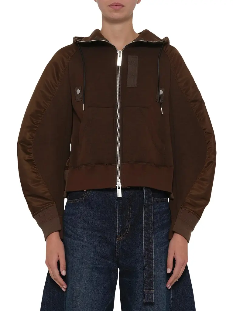 Sacai Sponge Sweat Hoodie | Image 1 Sacai Sponge Sweat Hoodie | Image 1