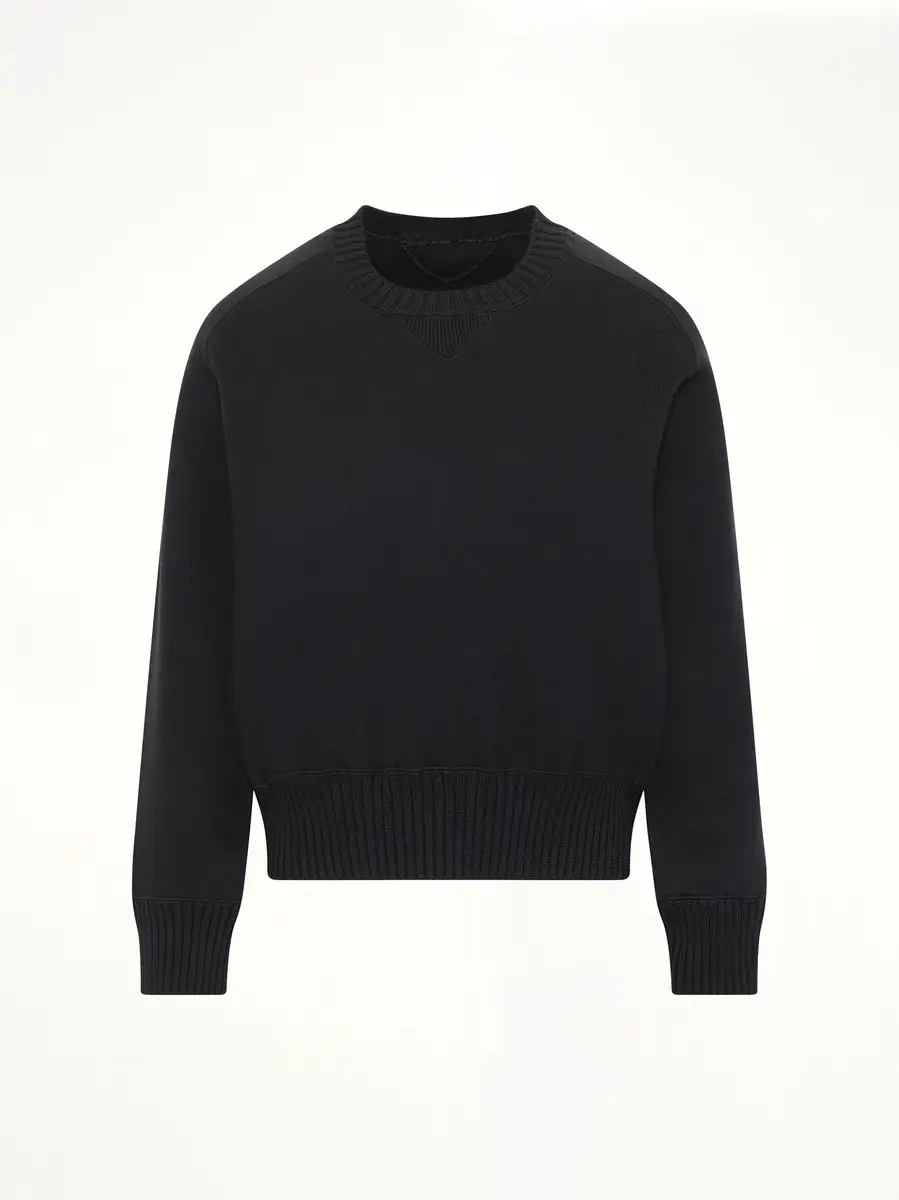 Sacai Cotton Cashmere Knit Pullover | Thumbnail 3 Sacai Cotton Cashmere Knit Pullover | Thumbnail 3