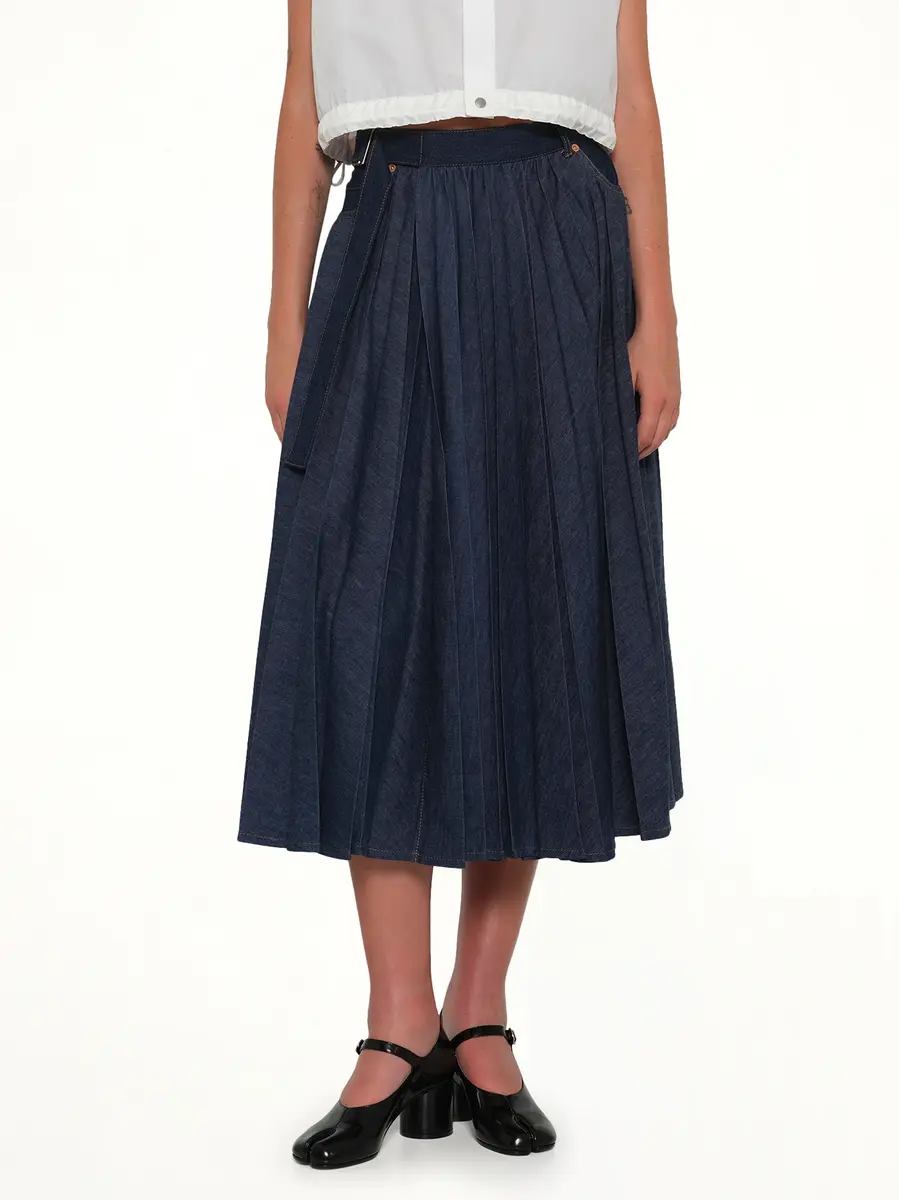 Sacai Denim Skirt | Thumbnail 6 Sacai Denim Skirt | Thumbnail 6