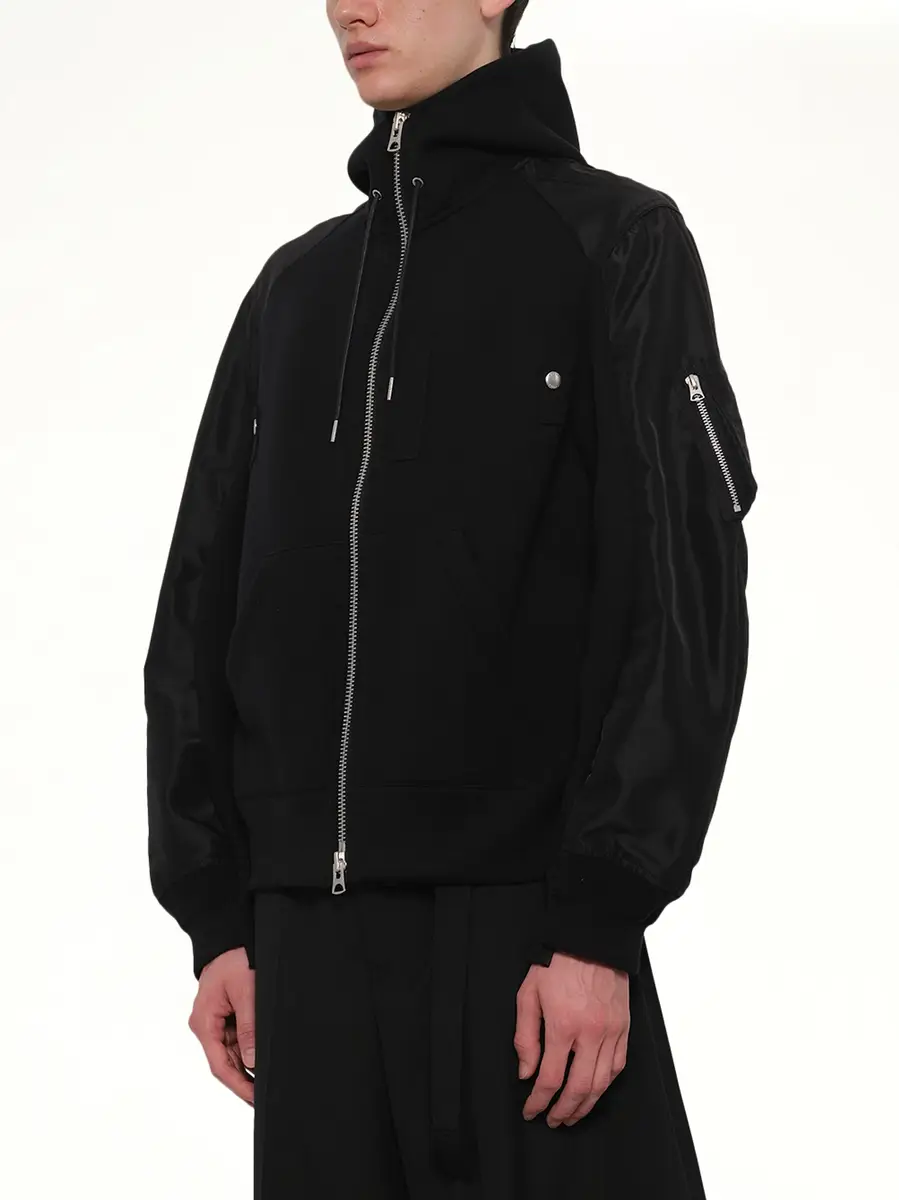 Sacai Sponge Sweat Hoodie | Thumbnail 2 Sacai Sponge Sweat Hoodie | Thumbnail 2