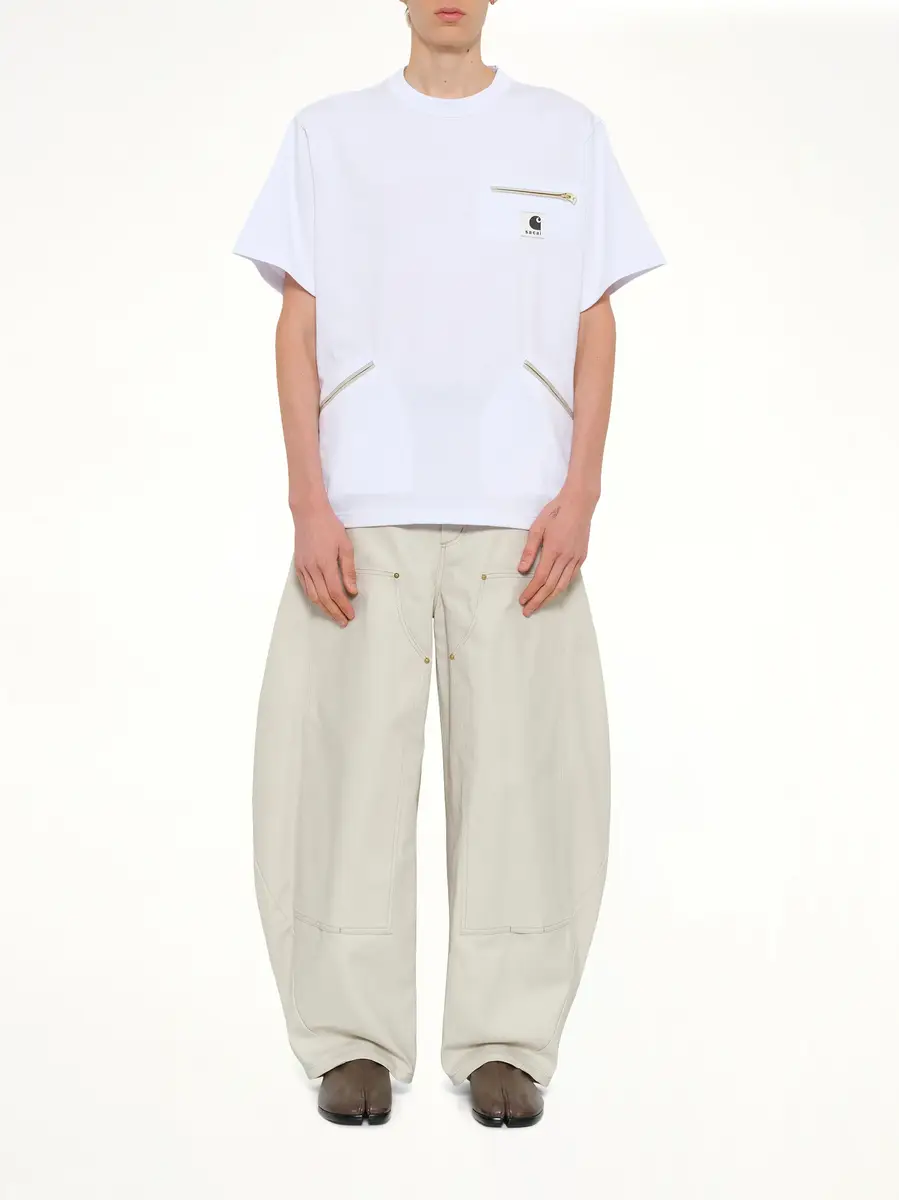 Sacai Carhartt Wip Cotton Jersey T-shirt | Thumbnail 7 Sacai Carhartt Wip Cotton Jersey T-shirt | Thumbnail 7