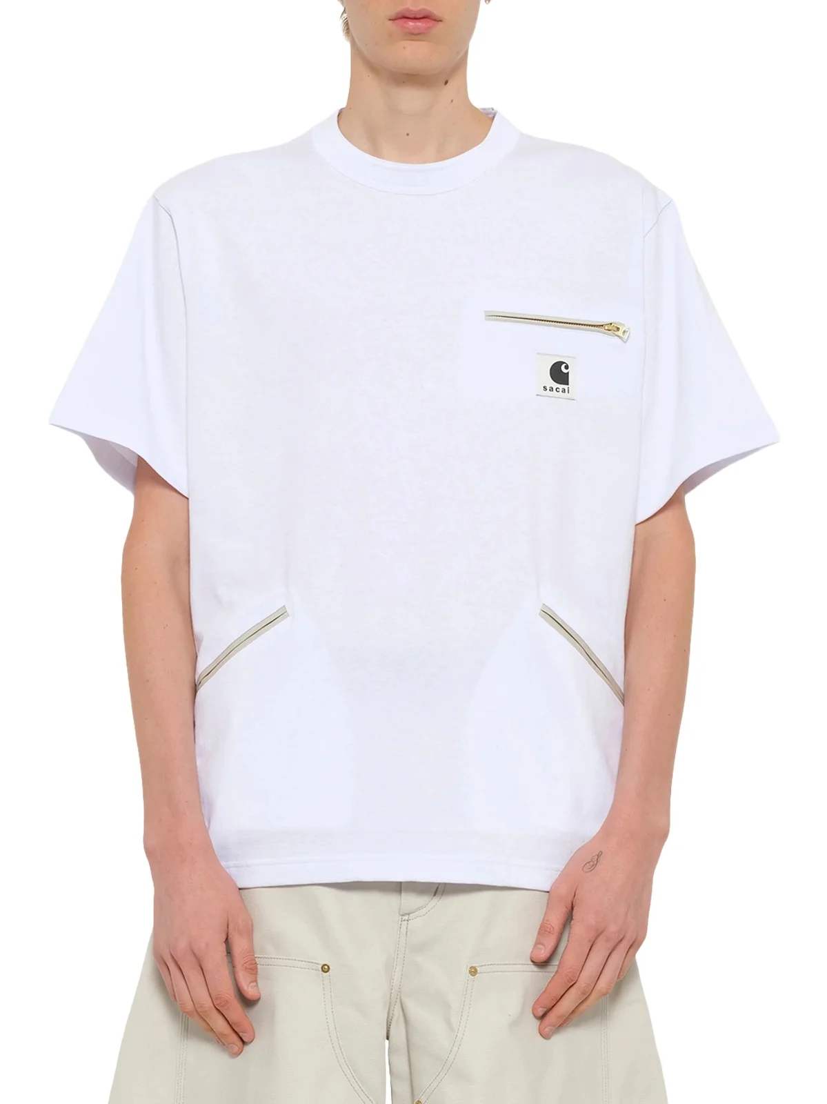 Sacai Carhartt Wip Cotton Jersey T-shirt