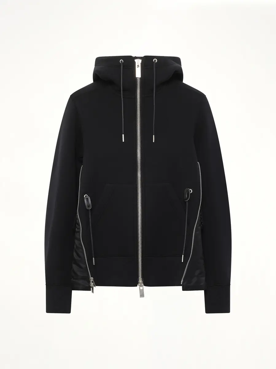 Sacai Sponge Sweat x Nylon Twill Hoodie | Thumbnail 3 Sacai Sponge Sweat x Nylon Twill Hoodie | Thumbnail 3